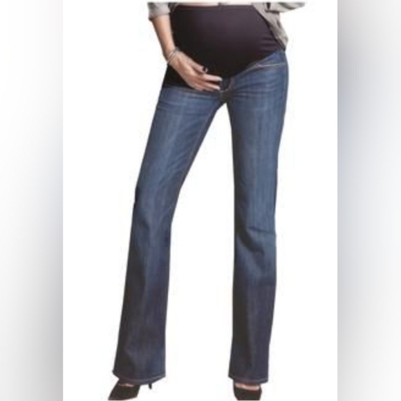 Citizens of Humanity Kelly Bootcut Maternity Jeans in Pacific Ocean Size 29 - Picture 1 of 6